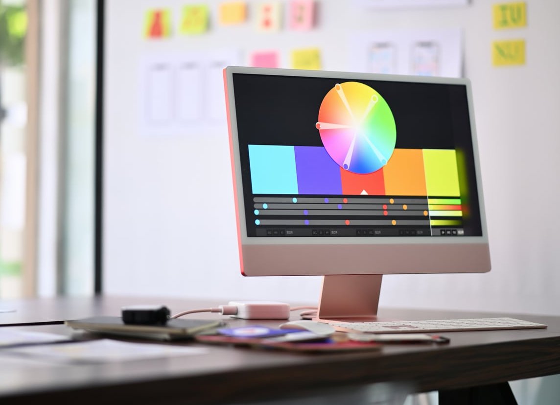 3d rendering computer screen